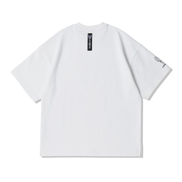 LifeWork Basic Pocket Tee White lifework lifework - originalfook singapore