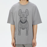 LifeWork Outline Mascot Tee Grey lifework lifework - originalfook singapore