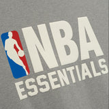 Fear of God Essentials X NBA 90s Heavyweight Tee Concrete Heather