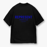 Represent Owners Club Logo Tee Black Cobalt REPRESENT REPRESENT - originalfook singapore