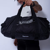 Supreme Reflective Logo Duffle Bag Black supreme supreme - originalfook singapore
