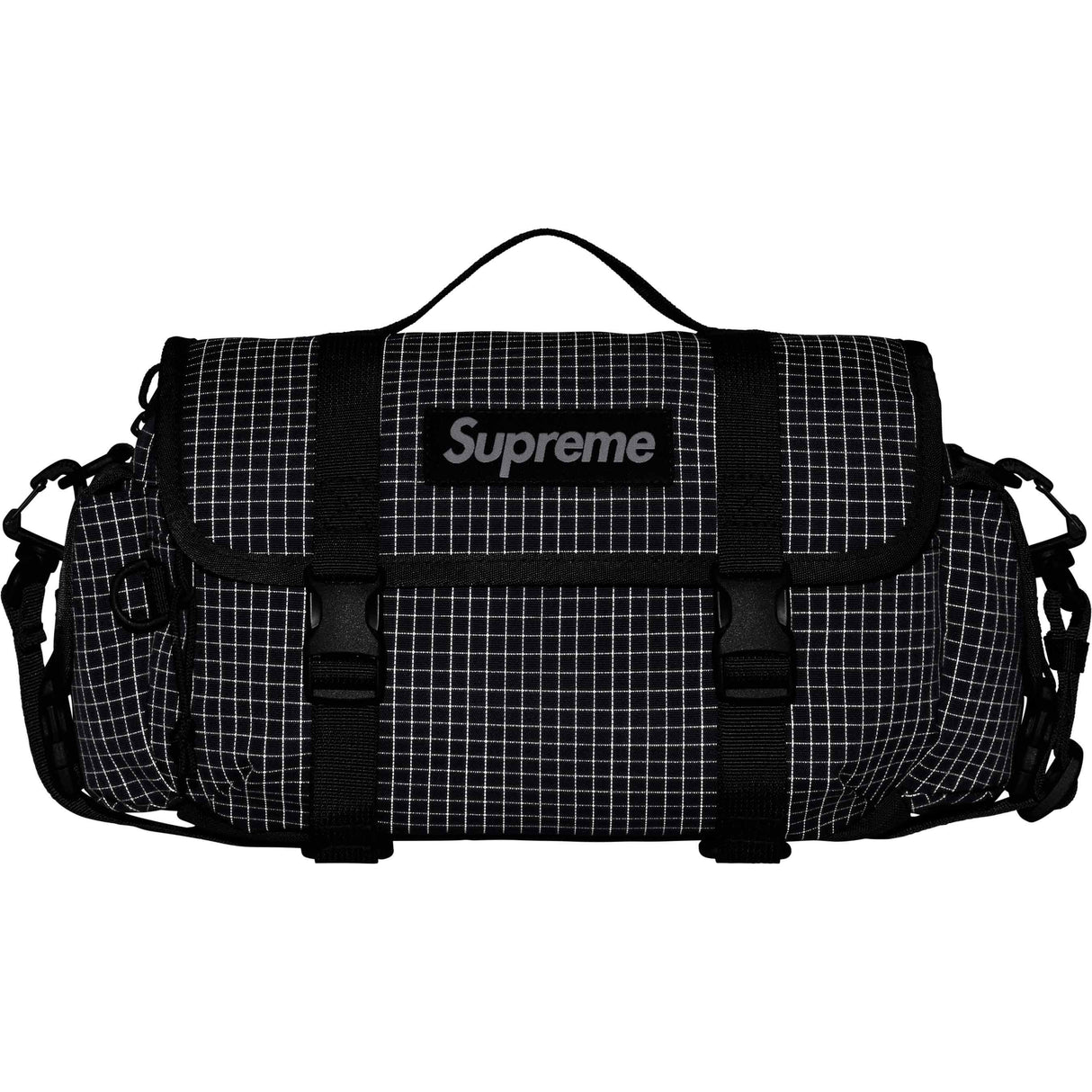 Supreme Reflective Mini Duffle Bag Black supreme supreme - originalfook singapore