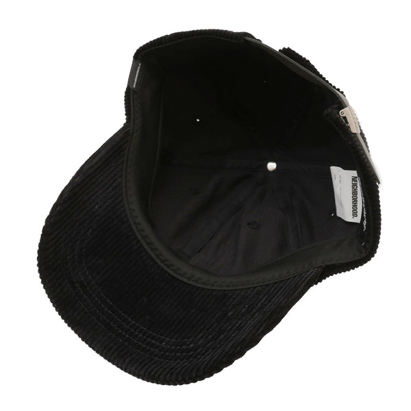 Neighborhood Corduroy Dad Cap Black Neighborhood Neighborhood - originalfook singapore