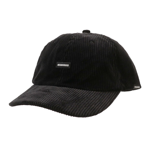 Neighborhood Corduroy Dad Cap Black Neighborhood Neighborhood - originalfook singapore