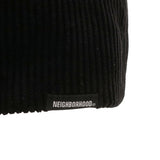 Neighborhood Corduroy Dad Cap Black Neighborhood Neighborhood - originalfook singapore