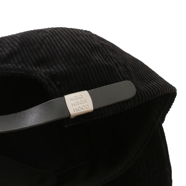 Neighborhood Corduroy Dad Cap Black Neighborhood Neighborhood - originalfook singapore