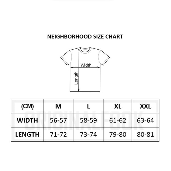 Neighborhood NH-8 SS Tee Black Neighborhood Neighborhood - originalfook singapore