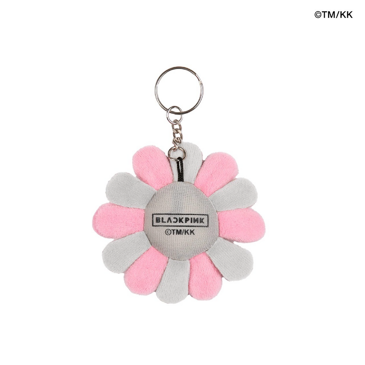 Takashi Murakami x BLACKPINK Flower Plush Keychain Grey Pink Takashi Murakami x BLACKPINK Flower Plush Keychain Grey Pink