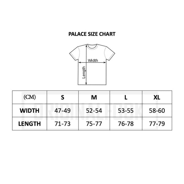 PALACE Tri-Surf Co Tee White palace palace - originalfook singapore
