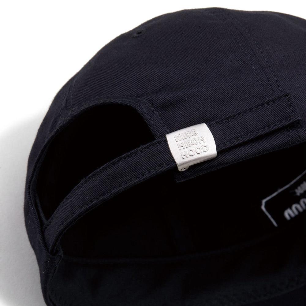 Neighborhood Embroidered Logo Dad Cap Black NEIGHBORHOOD NEIGHBORHOOD - originalfook singapore