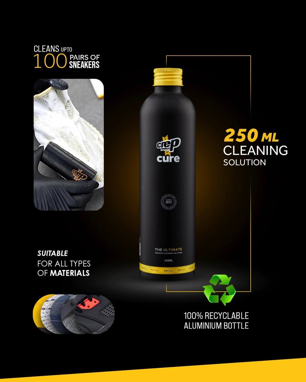 Crep Protect Cure Shoe Cleaner Refill CREP CREP - originalfook singapore