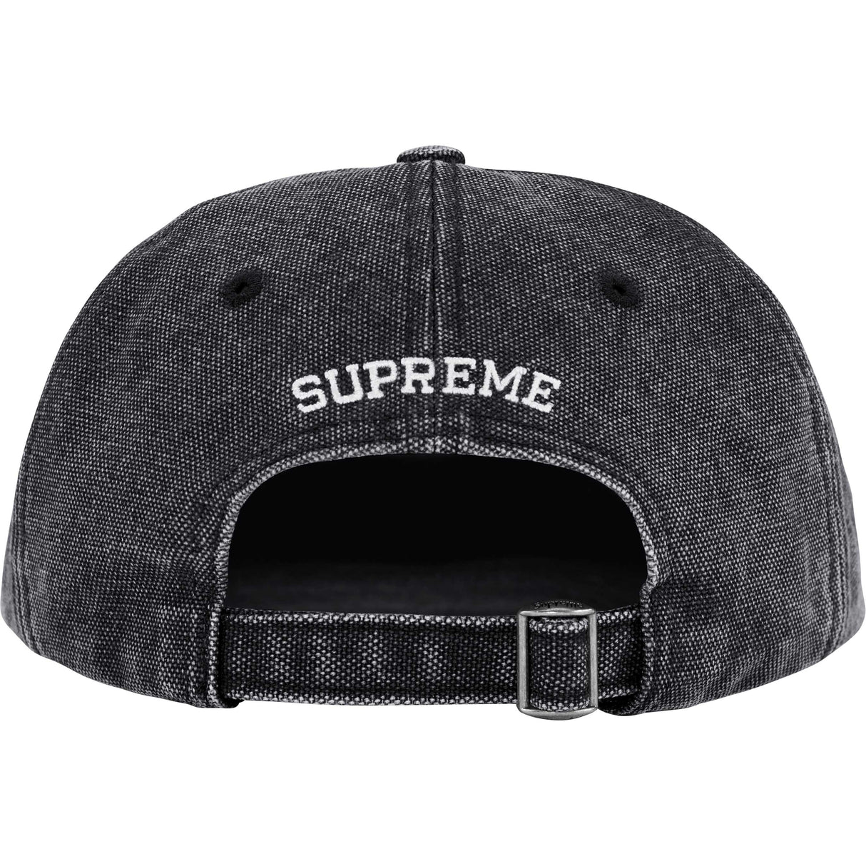 Supreme Pigment S Logo 6-Panel Cap Black SUPREME SUPREME - originalfook singapore
