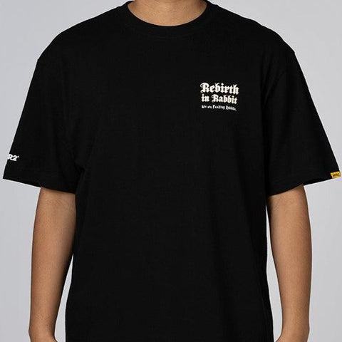 FR2 JAPAN Rebirth in Rabbit Tee Black
