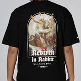 FR2 JAPAN Rebirth in Rabbit Tee Black #FR2 #FR2 - originalfook singapore