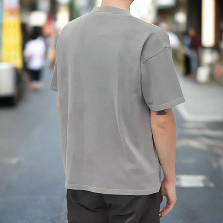Represent Rock Logo Tee Grey REPRESENT REPRESENT - originalfook singapore