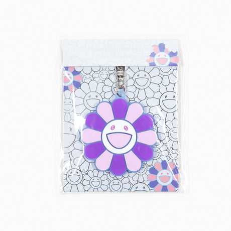 Takashi Murakami Kaikai Kiki Flower Rubber Keyring Pink Purple (5.5cm) TAKASHI MURAKAMI TAKASHI MURAKAMI - originalfook singapore