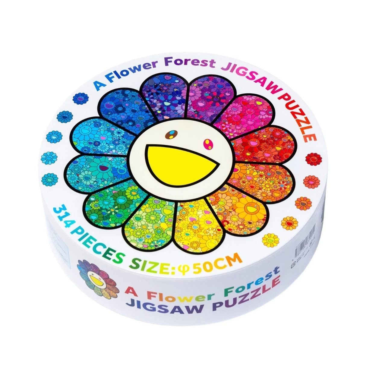 Takashi Murakami Flower Forest 50cm Jigsaw Puzzle