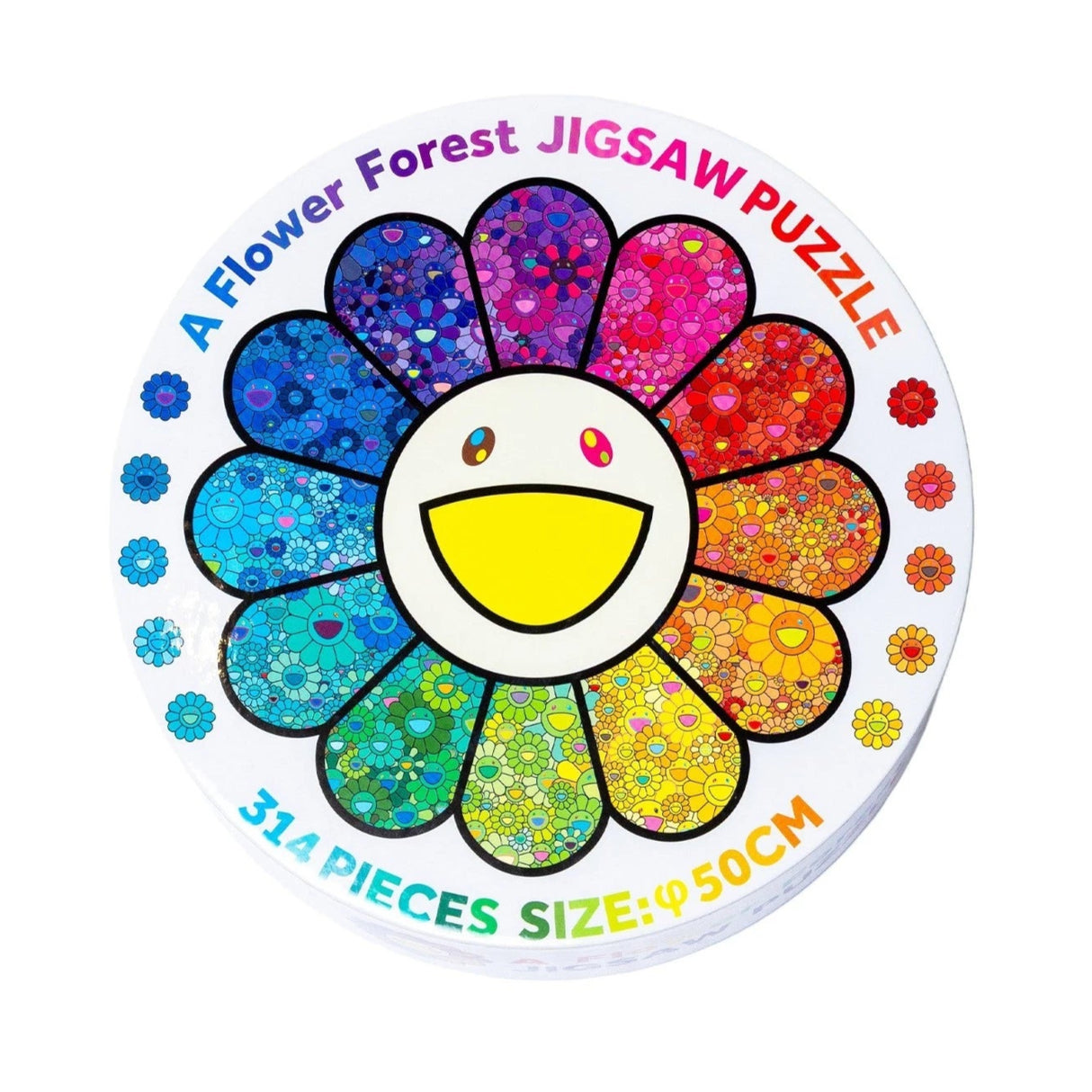 Takashi Murakami Flower Forest 50cm Jigsaw Puzzle