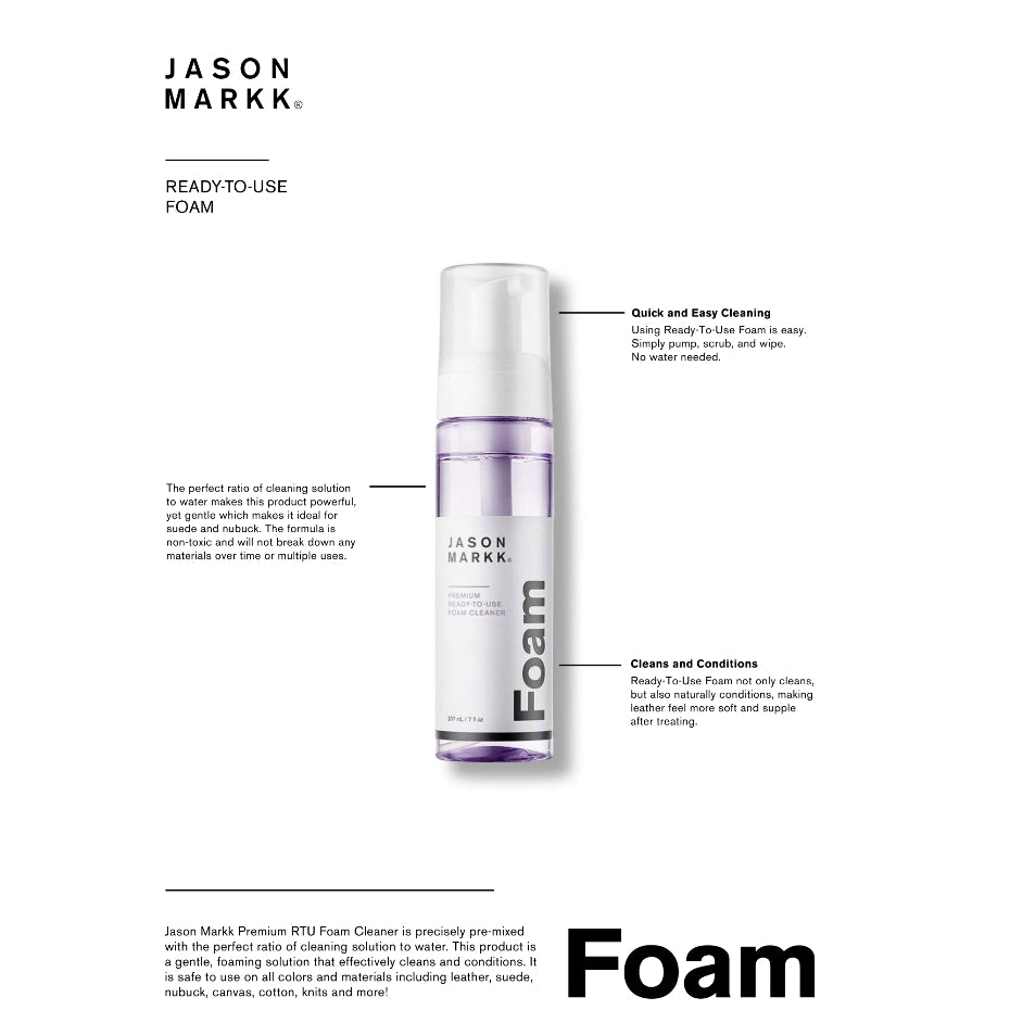 Buy Jason Markk Ready To Use Foam Shoe Cleaner online in Singapore