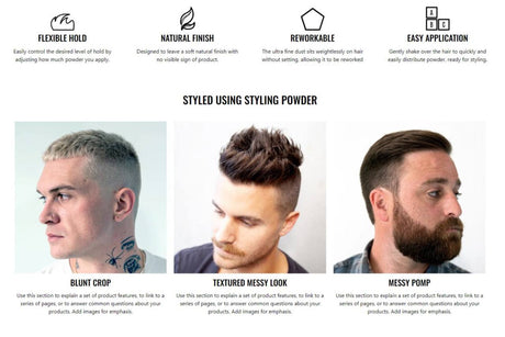 Uppercut Deluxe Hair Styling Powder