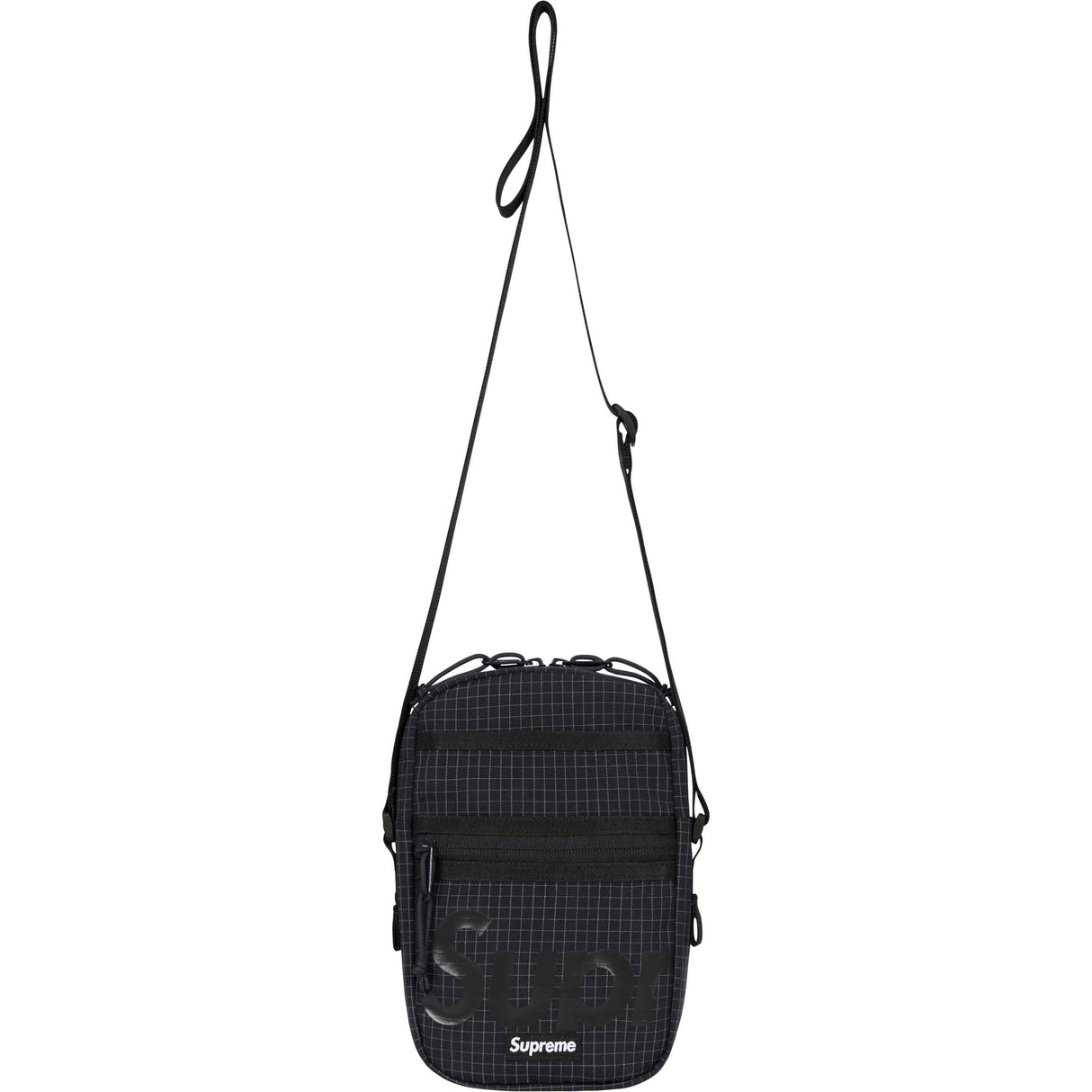Supreme Reflective Shoulder Bag Black supreme supreme - originalfook singapore