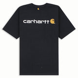 Carhartt USA Signature Logo Tee Black carhartt carhartt - originalfook singapore