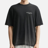 Black Represent Legacy Overprint Tee featuring a bold print design on the front, casual fit, and soft cotton fabric.