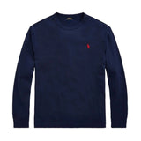 Polo Ralph Lauren Classic Fit Heavyweight Long Sleeve Tee Navy