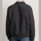 Black Polo Ralph Lauren Bi-Swing Harrington jacket with classic design, shown on a plain background.