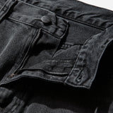 Carhartt WIP Landon jeans in blue-black denim with worn, bleached finish
