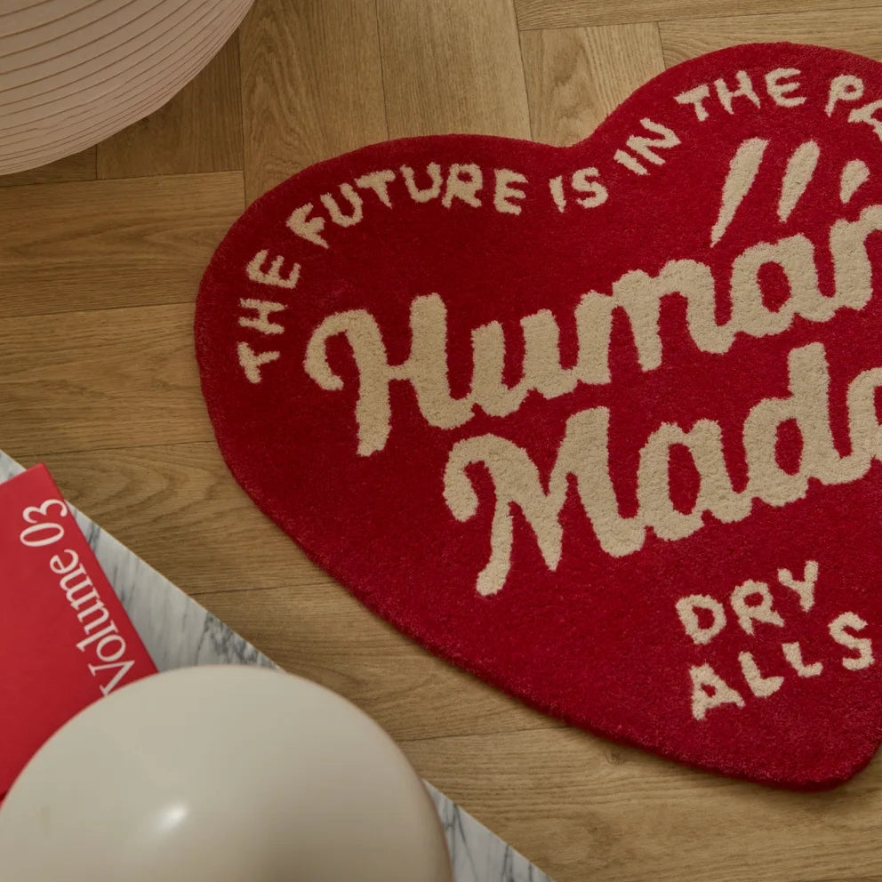 HUMAN MADE Heart Rug Medium Red 【公式通販】