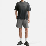 Black REPRESENT Owners Club Logo Tee featuring a prominent club logo on the front, casual crew neck design.