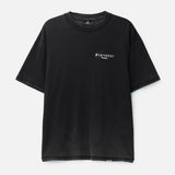 Black Represent Legacy Overprint Tee featuring a bold graphic design on the front, casual fit, and soft cotton fabric.