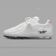 White Nike Cryoshot Zoom M9 shoes from the Virgil Abloh Archive x Nike collection, featuring sleek design and modern sneaker details.