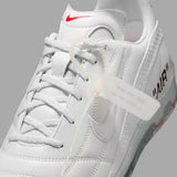 White Nike Cryoshot Zoom M9 shoes from the Virgil Abloh Archive x Nike collection, featuring modern sneaker design and branding.