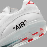 White Nike Virgil Abloh Archive Cryoshot Zoom M9 shoes with sleek design and modern silhouette, displayed against a neutral background.