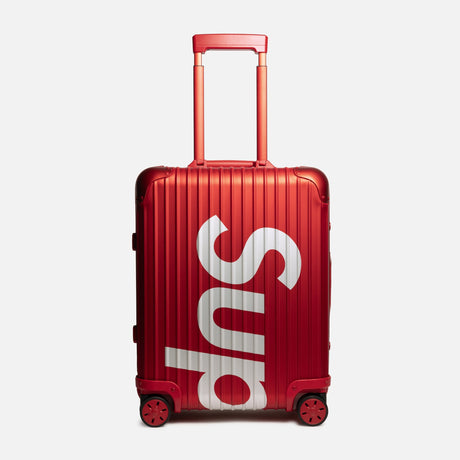 Supreme X Rimowa Aluminum Luggage 45L Red (Limited Edition)