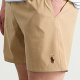 Ralph Lauren Traveler Khaki Swim Shorts for men, casual swimwear with comfortable fit and classic Polo Ralph Lauren style