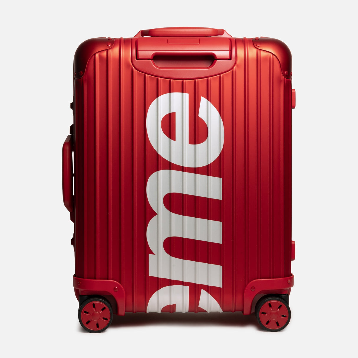 Supreme X Rimowa Aluminum Luggage 45L Red (Limited Edition)