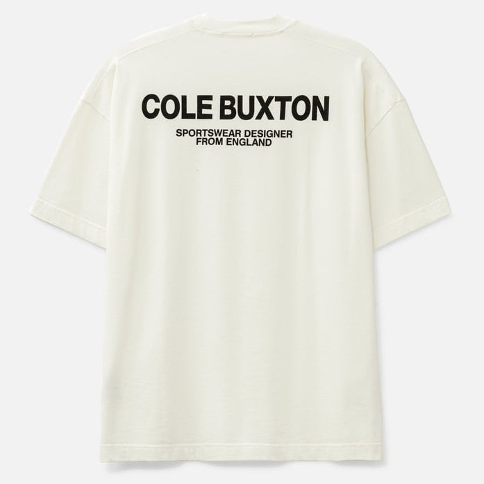 Cole Buxton Signature Tee Vintage White