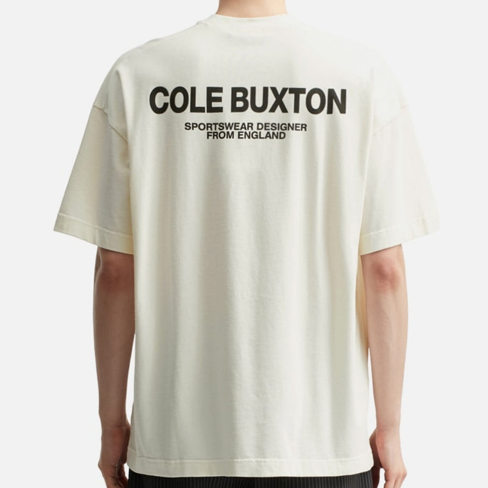 Cole Buxton Signature Tee Vintage White