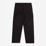 Black Undefeated Utility Pant showing a relaxed fit with multiple utility pockets and a tapered leg design.