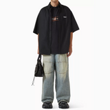 Balenciaga BB Icon Stencil Medium Fit Tee Black