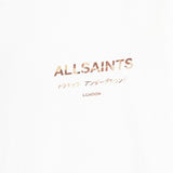 AllSaints Underground Logo Tee Ashen Dakota - ORIGINALFOOK