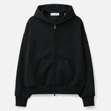 Fear Of God Essentials Metallica Logo Classic Zip-up Hoodie Jet Black