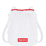 Supreme Mesh Small Backpack Bag White supreme supreme - originalfook singapore