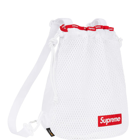 Supreme Mesh Small Backpack Bag White