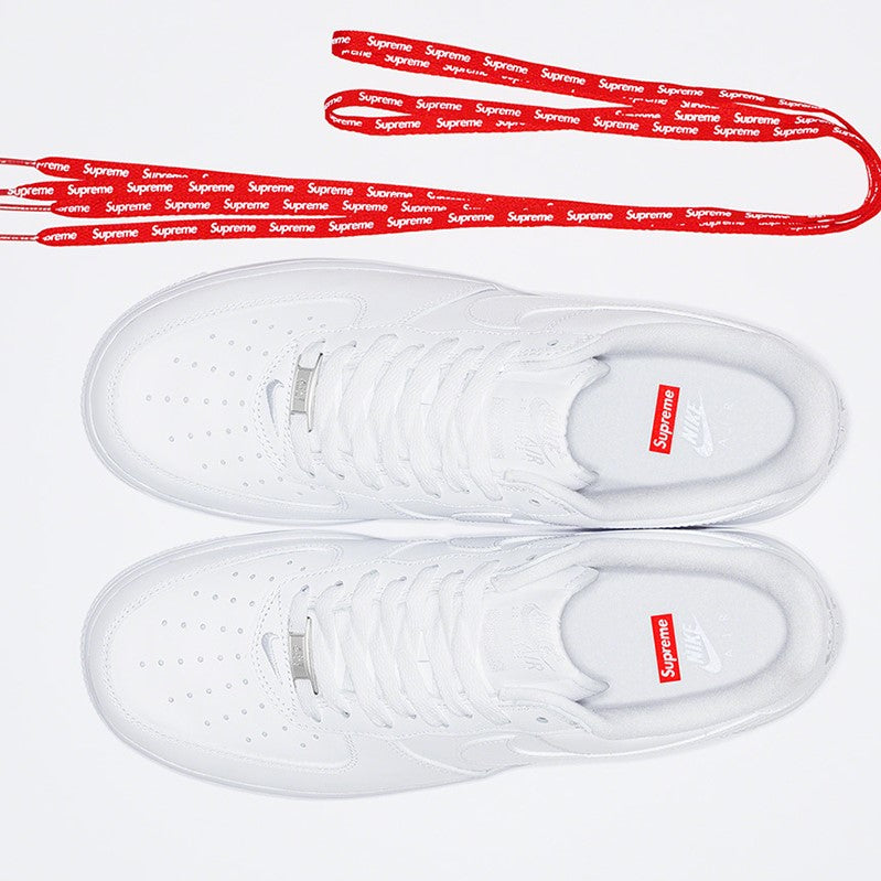 Where to buy SUPREME X NIKE Air Force 1 Low White in Singapore ORIGINALFOOK SG