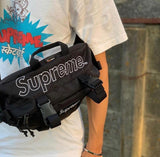 Supreme Waist Bag Black supreme supreme - originalfook singapore