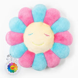 Takashi Murakami Flower Plush Cushion - Pink & Blue (30cm)